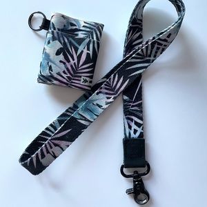 Thread wallet and neck strap